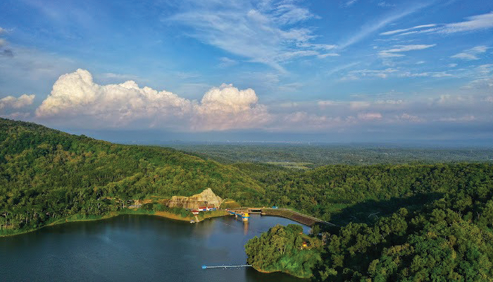 Waduk Sermo Yogyakarta.
