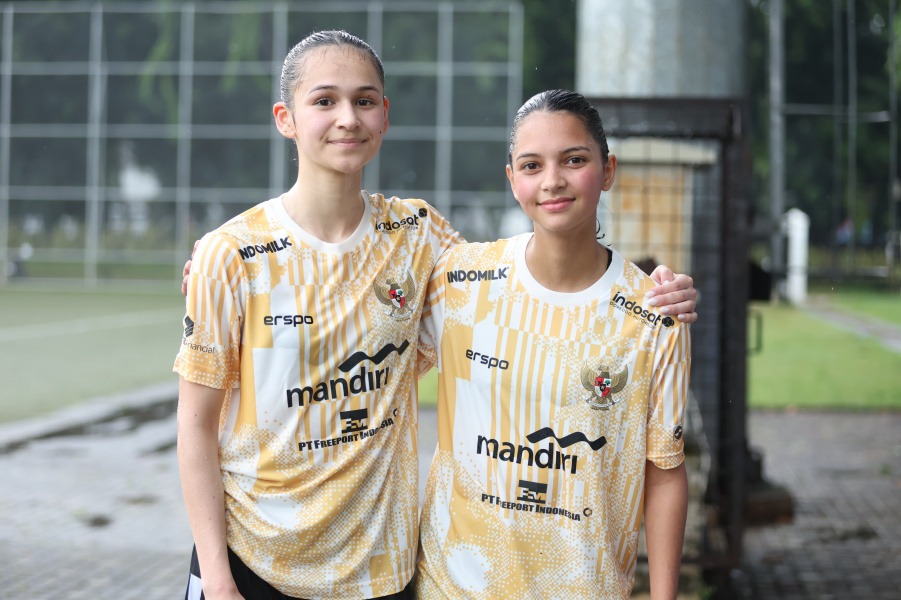 Noa Leatomu dan Estella Loupatty Jalani TC Timnas Wanita Indonesia.