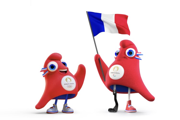 Olympic Phryge, Maskot Resmi Olimpiade Paris 2024.