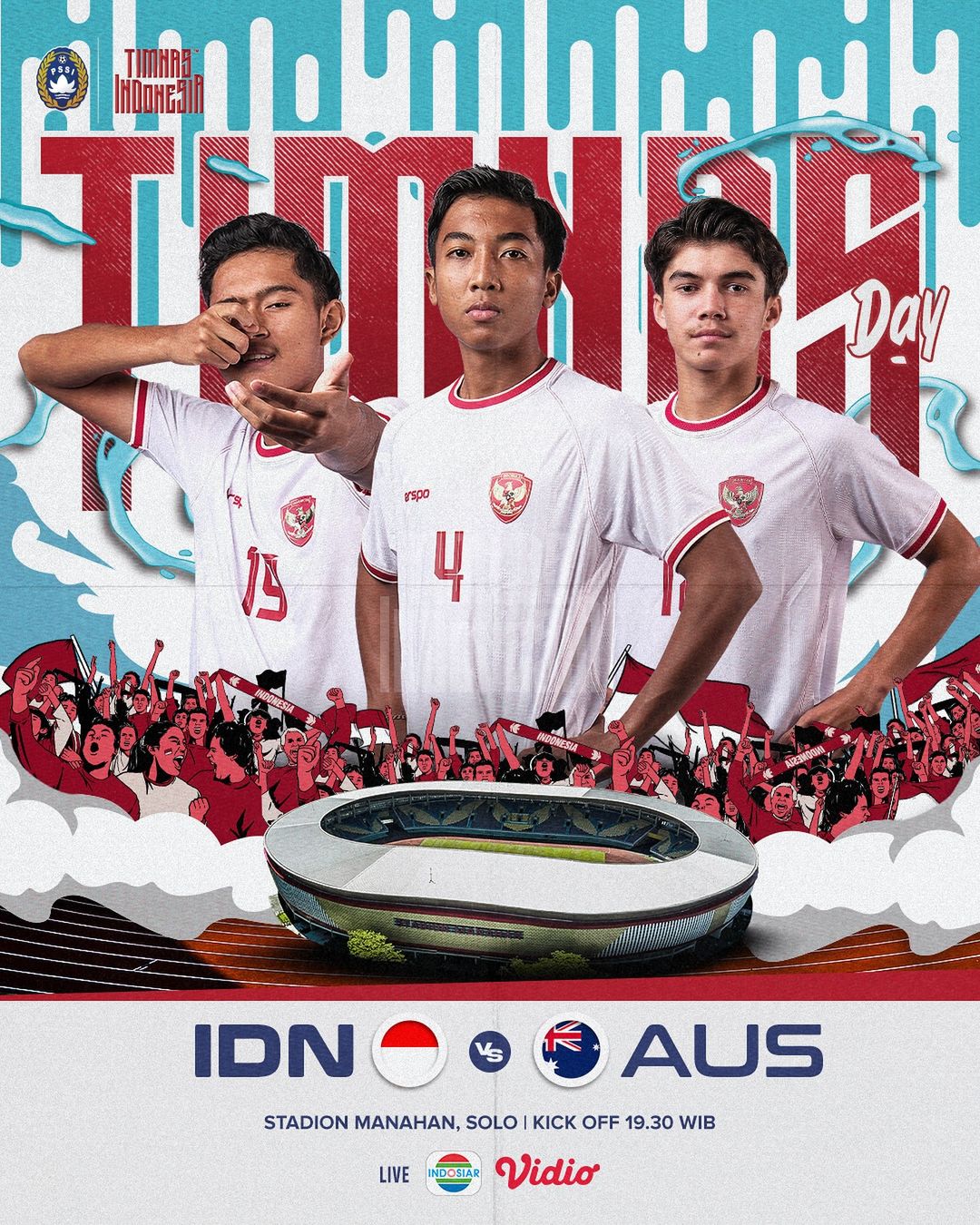 Raihan Apriansyah, Nomor punggung 19 pemain timnas Indonesia U-16