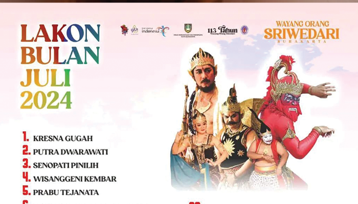 Poster wayang orang sriwedari.