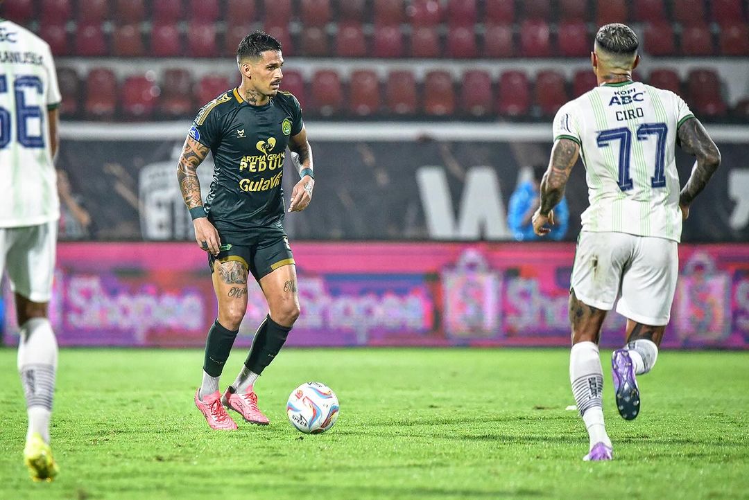 Aksi Pedrinho saat berseragam Persikabo.