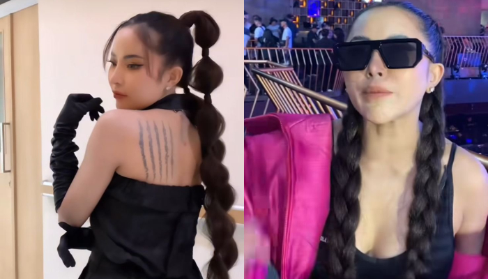 2 set baju yang disebut disewa selebgram Ayu Aulia dari stylist namun tak kunjung dikembalikan.