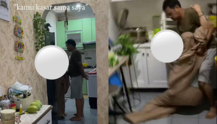 Sang anak bagikan video saat Abdul Lukmanul Hakim dorong istri sah.