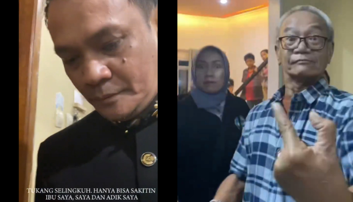 Anak dan istri sah sempat cekcok dengan keluarga sebelum gerebek Abdul Lukman Hakim di kediaman Yunita Indriyani.
