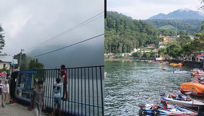 Telaga sarangan Dipagar.