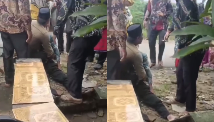 Viral seorang anggota DPRD Lampung Tengah tembak kepala warga saat resepsi pernikahan.