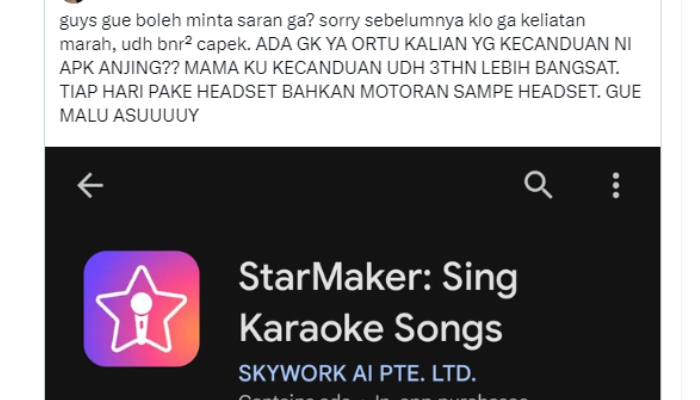 Aplikasi karaoke digital StarMaker jadi sorotan.