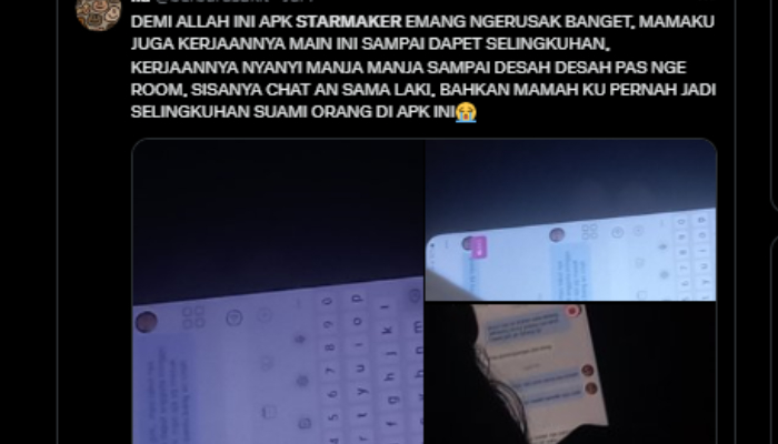Aplikasi karaoke StarMaker maak jadi ladang perselingkuhan ibu-ibu.