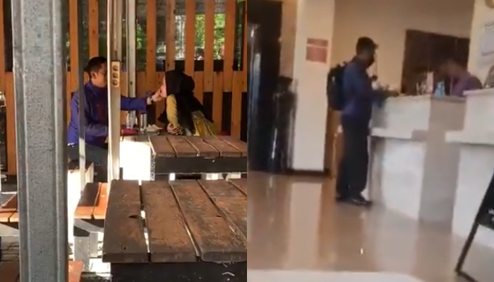 Viral pegawai Kemenkumham Yogyakarta di hotel.