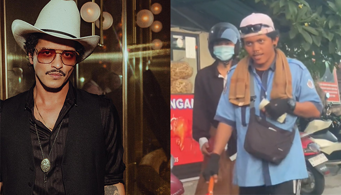 Heboh Tukang Parkir Mirip Banget Bruno Mars, Netizen: di Indonesia Bukannya Konser Malah Markir!