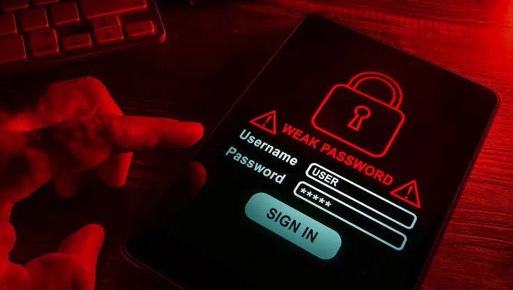 Ilustrasi: Password lemah digunakan untuk akses server PDN.