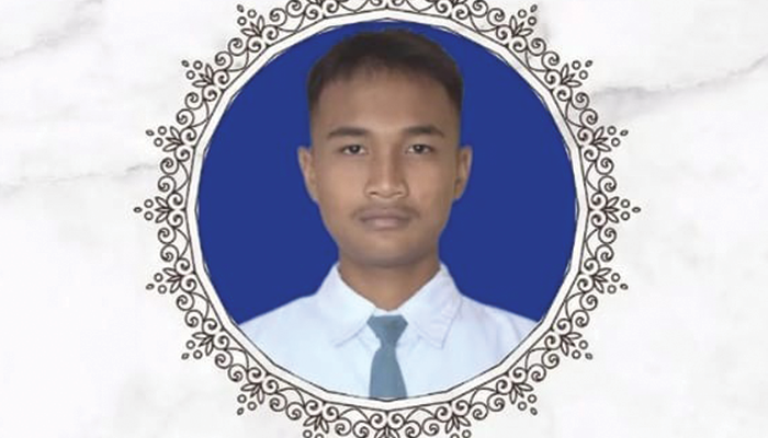 Kolam taman di SMAN 1 Cawas yang menjadi lokasi meninggalnya FN, Senin (8/7/2024).