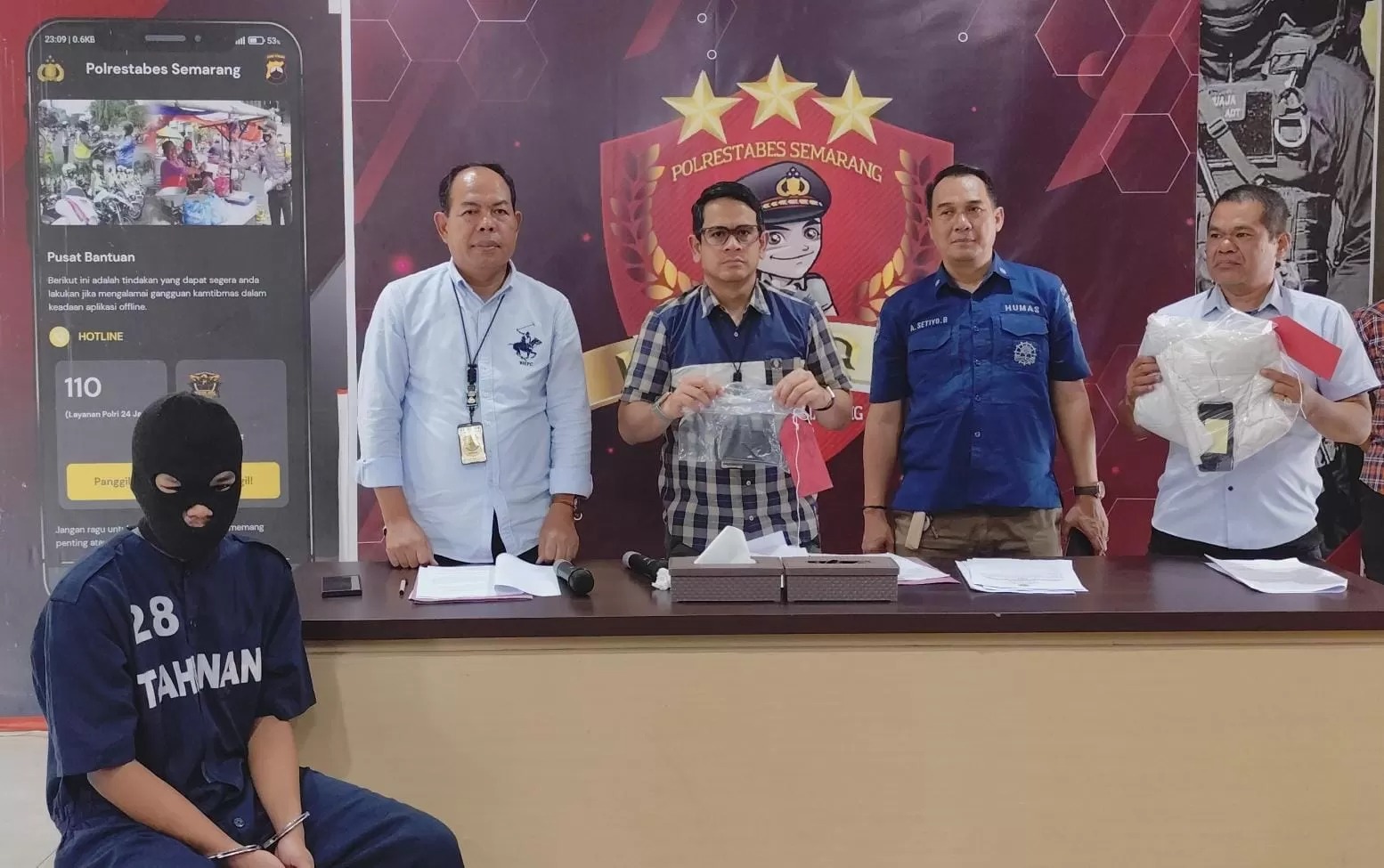 Agni Bexner alias ABR, 18, pelaku pemerkosaan dibawah umur warga asal Wonosegoro, Kabupaten Boyolali.