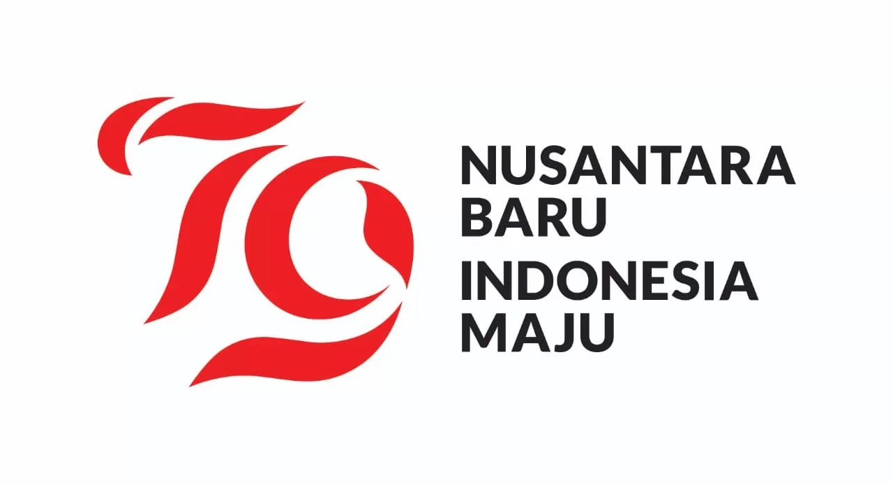 Desain logo yang terpilih untuk HUT RI ke-79