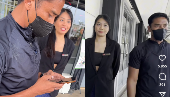 TikToker Ayu Sinjai gerebek sang suami Yudi di tempat kerjanya setelah ketahuan selingkuh.