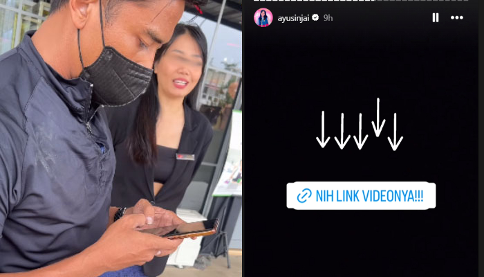 Ayu Sinjai dicap pansos usai ketahuan manfaatkan situasi Yudi suaminya yang ketahuan selingkuh dengan pelakor.