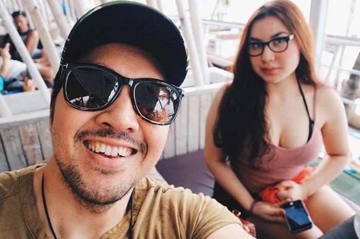 Kebersamaan Audrey Davis dan David Naif atau David Bayu.