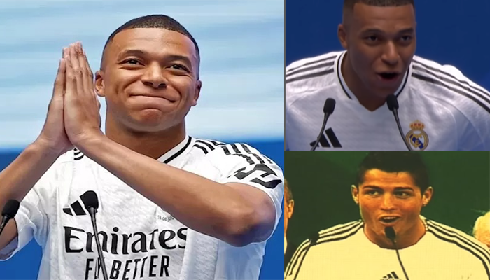 Kylian Mbappe diperkenalkan Real Madrid