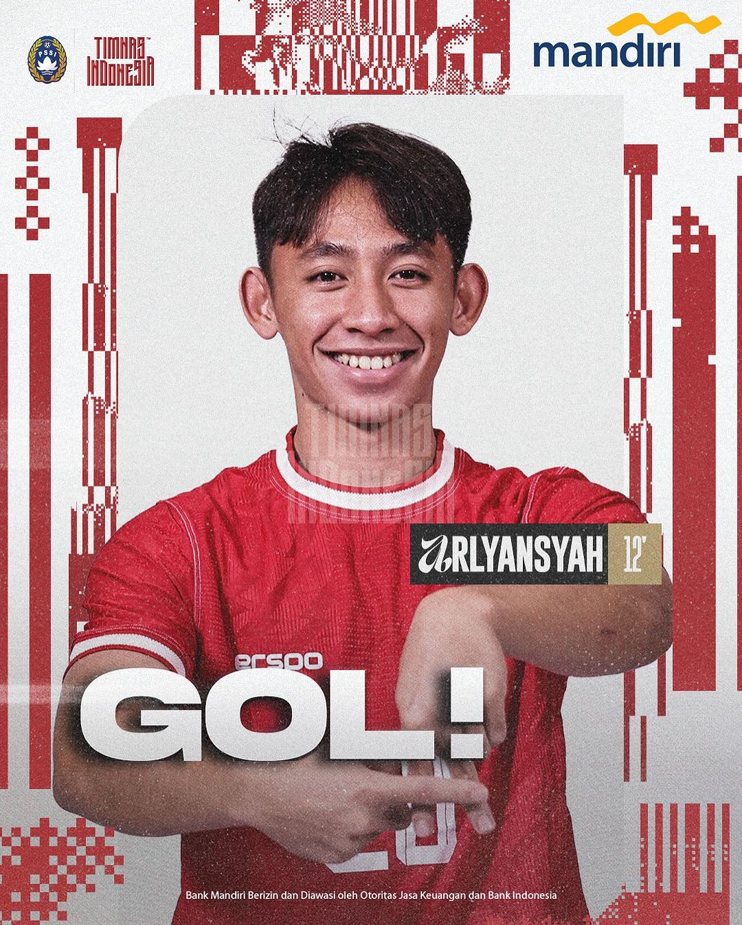 Postingan gol Arlyansyah Abdulmanan.