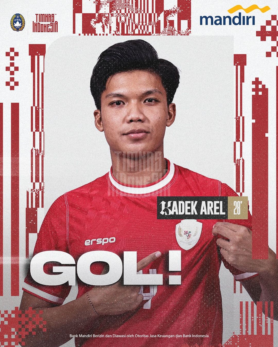 Postingan Gol Kadek Arel.