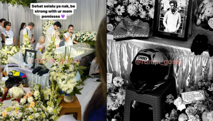 Begini penampakan rumah duka Papa Dali atau Dali Wassink, suami Jennifer Coppen.