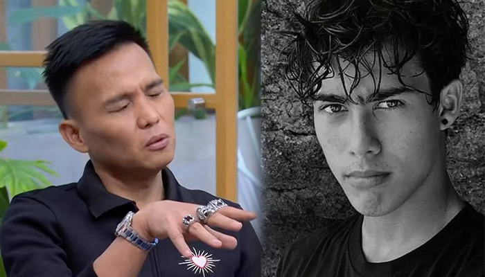 Hard Gumay (kiri) Alm. Papa Dali (kanan).