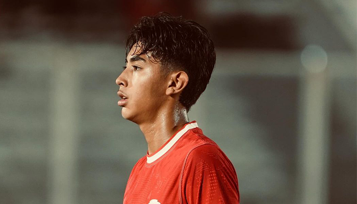 Potret Welber Jardim saat membela Timnas Indonesia.