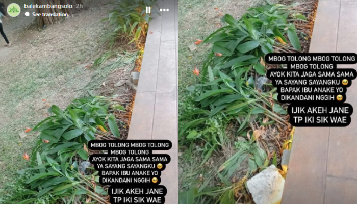 Kondisi Taman Balekambang setelah dibuka untuk umum.