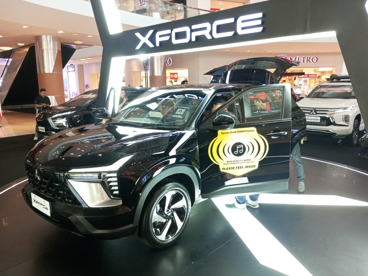 Bakal banyak promo untuk pembelian Mistsubishi XForce di pameran otomotif yang digelar di Pakuwon Mall, Sleman, DIY mulai hari ini, Kamis, (25/7).