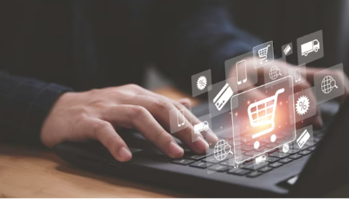 Ilustrasi e-commerce - Geger preman online palak sejumlah uang dari pelaku usaha online.