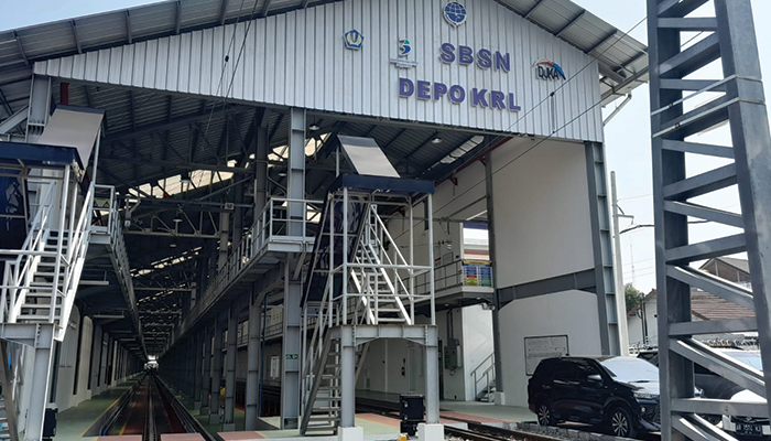 Depo KRL Solo Jebres Resmi Beroperasi Sebagai Pusat Perawatan Kereta.