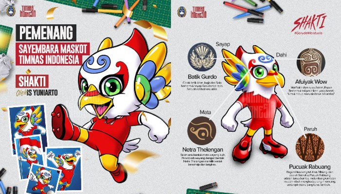 Shakti, maskot resmi Timnas Indonesia