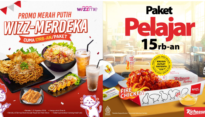 Promo Wizzmie dan Richeese.