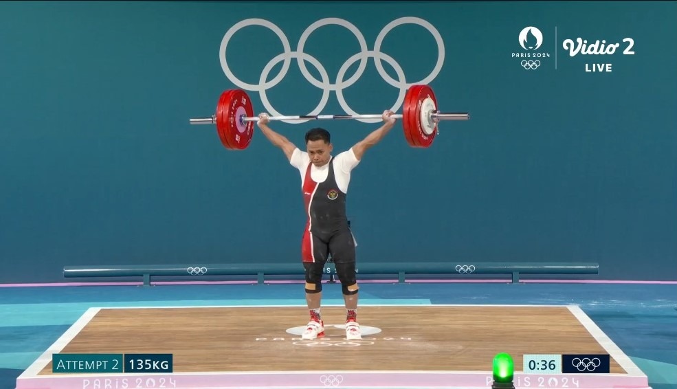 Lifter Senior Indonesia, Eko Yuli Irawan.