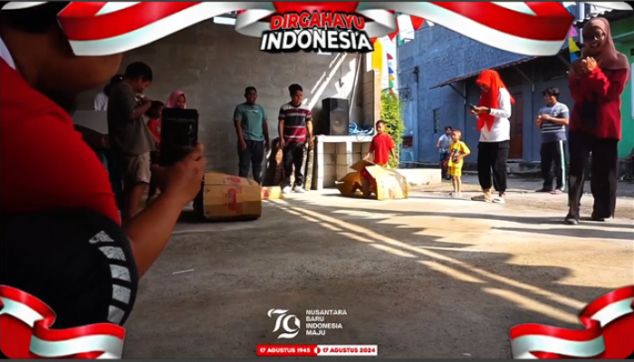 Perumahan Gedongan 3 Colomadu Karanganyar gelar deretan lomba untuk peringati Hari Kemerdekaan HUT RI ke 79.