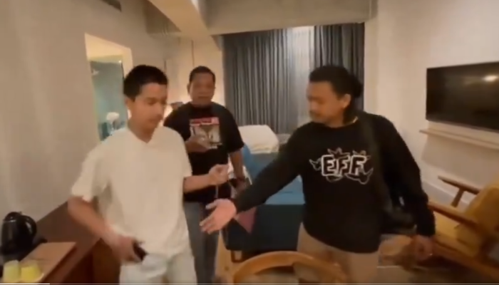 Penangkapan Armor Toreador dui salah satu hotel.