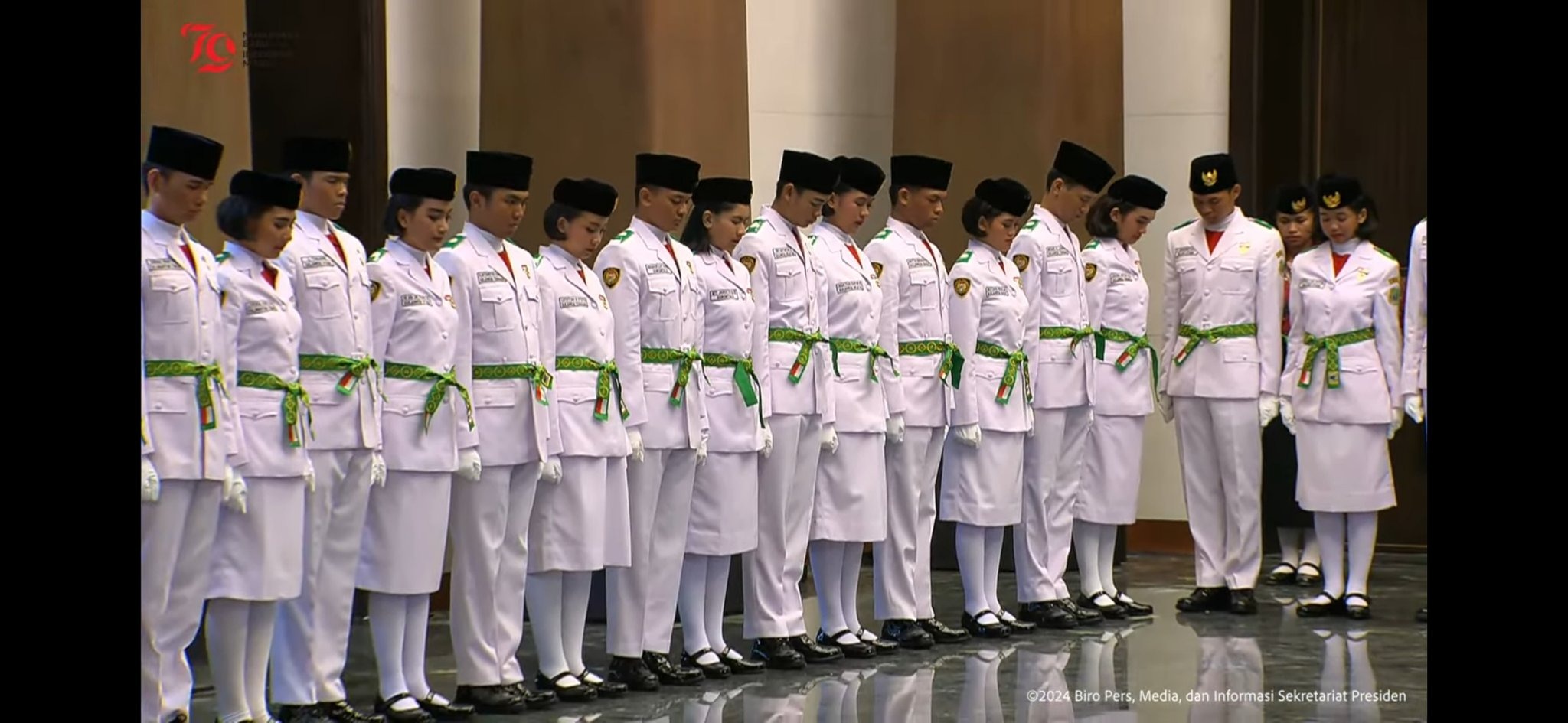 18 Paskibra dikabarkan lepas jilbab jelang bertugas di Upacara Kemerdekaan 17 Agustus di IKN.
