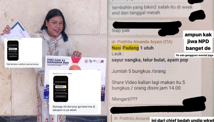 Sempat komentar soal kasus dokter muda PPDS Anestesi Undip Semarang yang diduga dibully karena tak kuat dibully, sosok Prathita Amanda Aryani ternyata juga pelaku.