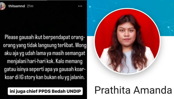 Akun Instagram milik Prathita Amanda kini lenyap usai hukuman makan nasi padang 5 bungkus sekaligusnya ke junior viral.