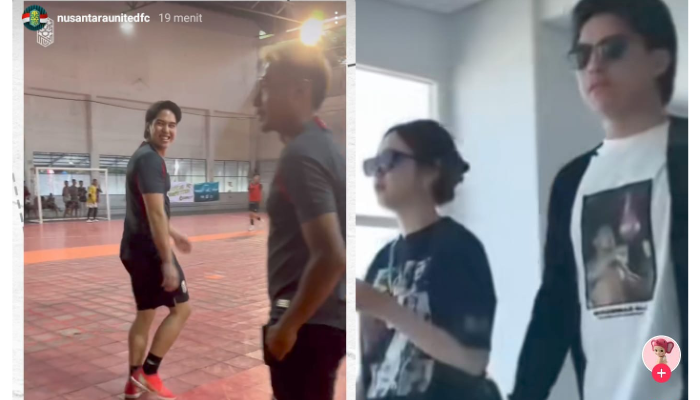 Syifa Hadju tengah temani El Rumi di Nusantara Unirted FC Boyolali.