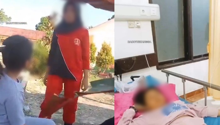 Anak SD Baku-baku jadi korban perundungan sampai kepala dipelintir.