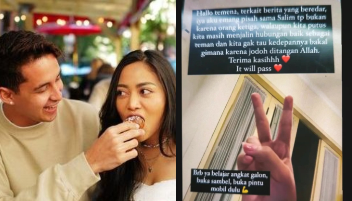 Rachel Vennya akui sudah putus dari selebgram Salim Nauderer.