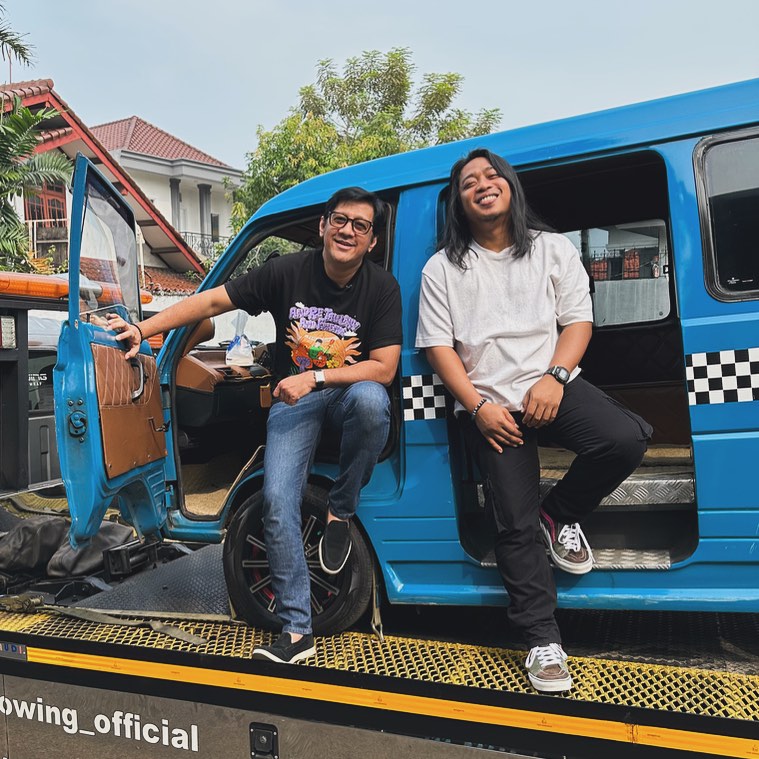 Praz Teguh dan Andre Taulany.