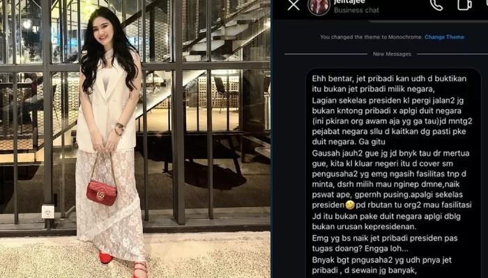 Sosok Jelita Jeje, istri pejabat Farid Irfan Siddik viral di media sosial.