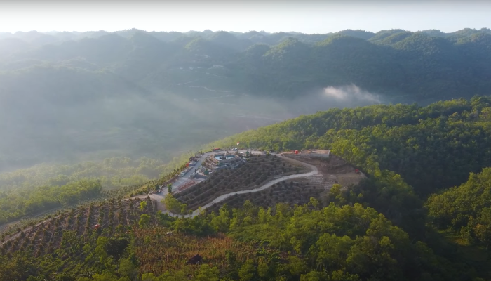 Cantiknya Bukit Dewa Dewi Wonogiri.