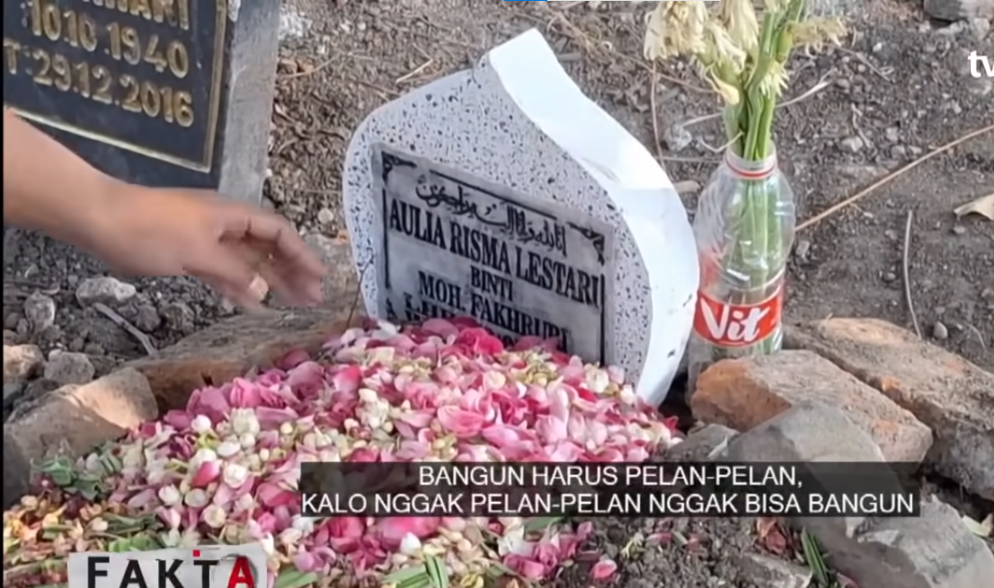 Isi rekaman suara Aulia Risma Lestari ke ayahnya terungkap.