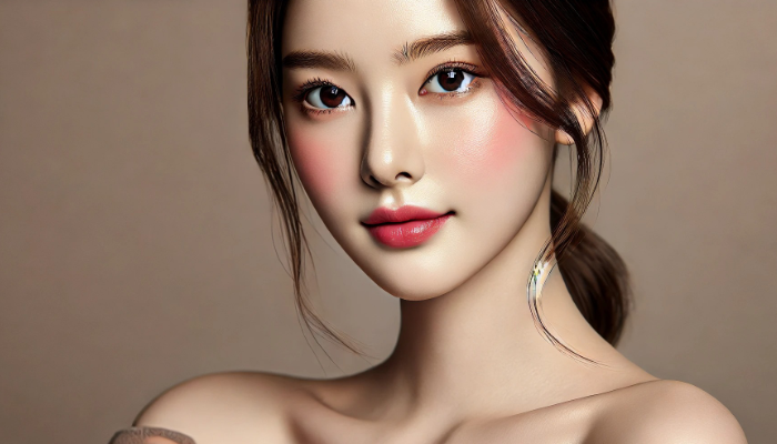 Ilustrasi Perempuan yang tengah memakai lip cream.