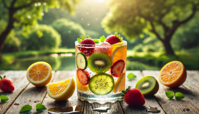 Air Infus Buah yang cocok untuk anak ketika weekend.