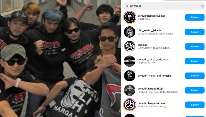 Pemulih Harga Diri, geng asli Indonesia yang meresahkan Jepang.